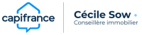 Logo Cecile SOW Conseillère immobilier Capifrance