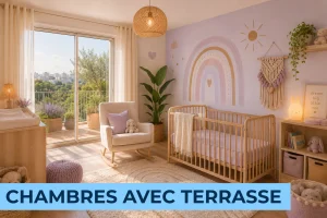Duplex 5 pieces 4 terrasses esprit village et esprit maison Paris 18e 2 large